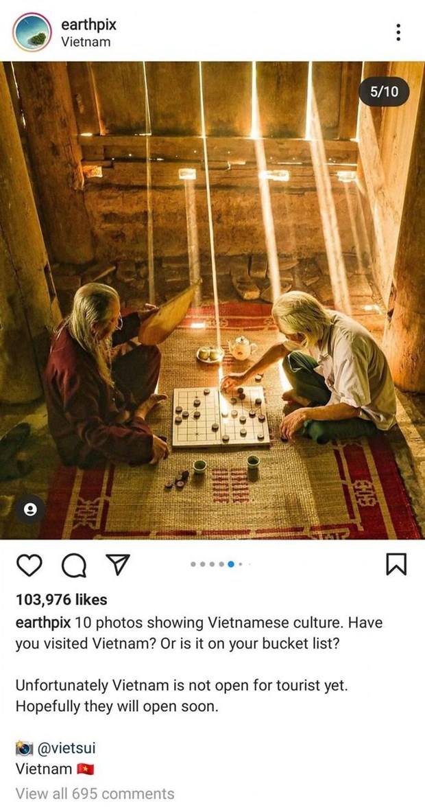 10 Vietnamese photos honoured on Instagram